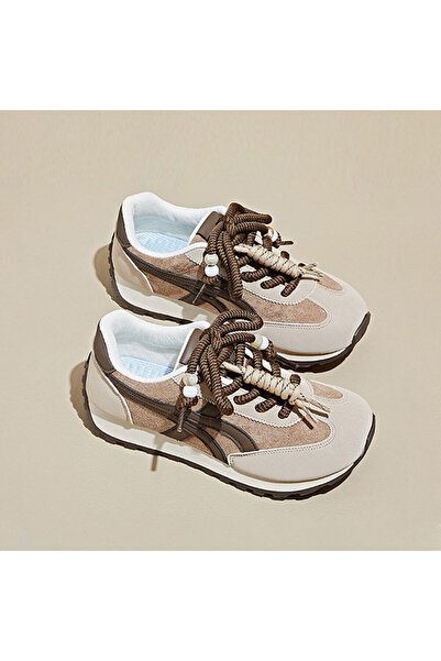 dorbe Women's Retro Lace-Up Sneakers