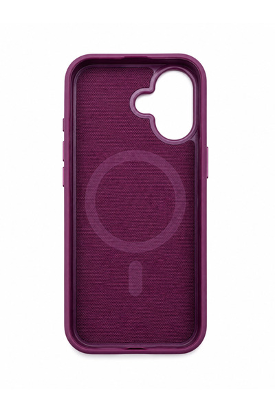 bbtech İphone 17 İle Uyumlu Dokulu Magsafe Özellikli Microwoven Telefon Kılıfı