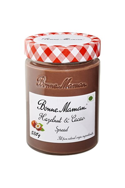 Bonne Maman Hazelnut Crunchy Chocolate Spread with Cocoa, No Palm Oil, 20% Ha...