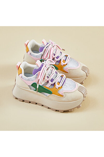 dorbe Women's Chunky Lace-Up Sneakers