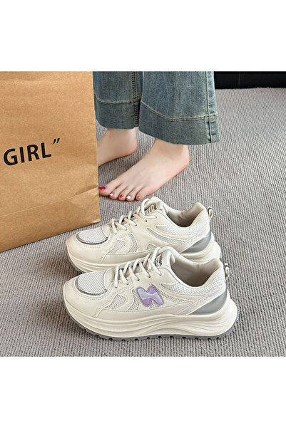 dorbe Women's Purple Platform Sneakers