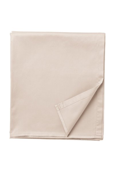IKEA Battal Boy Bej Lastiksiz Çarşaf 240x260 cm Pamuklu Yumuşak