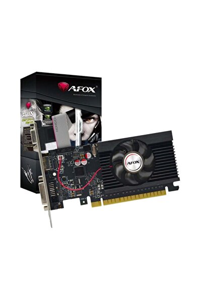 Afox Geforce Gt710 2gb Ddr3 64bit AF710-2048D3L5-V3 DVI HDMI VGA LP Single Fan Ekran Kartı