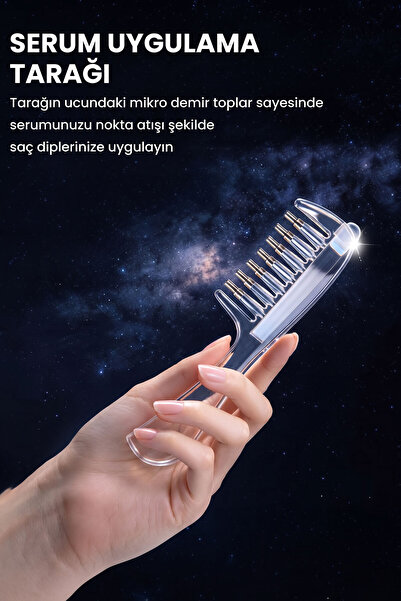 Beauty Collection Serumia Metal Tip Container Hair Root Serum and Care Oil Ap...