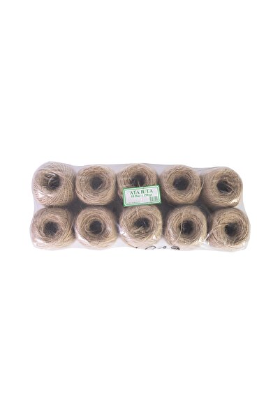 micul fermier Set of 10 jute (hemp) threads 150g