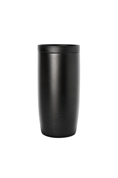 Simple Modern Signature Voyager Tumbler Ceramic 0.47L / 16oz Termos Bardak Siyah