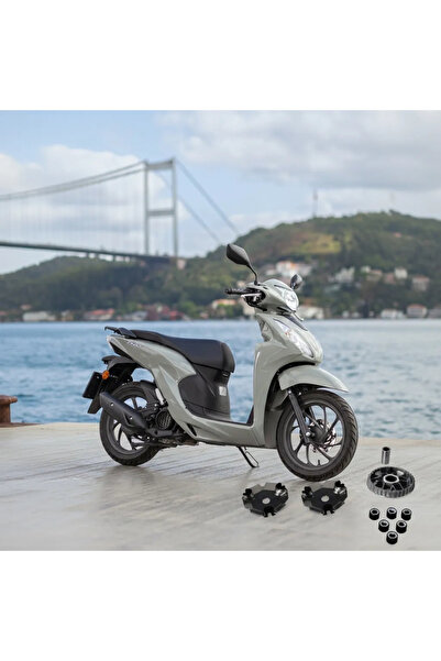 Alkan MB Honda Dio 110 Ve Honda Activa S 125 Ön Varyatör Komple Orjinal