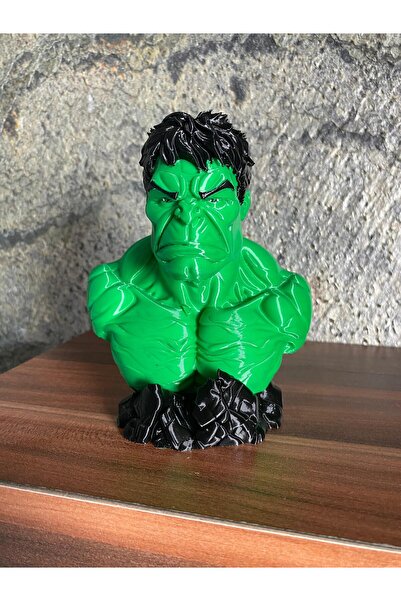 Riva Self Marvel The Incredible Hulk Büstü - 13 cm - Yüksek Detaylı 3D Baskı ...