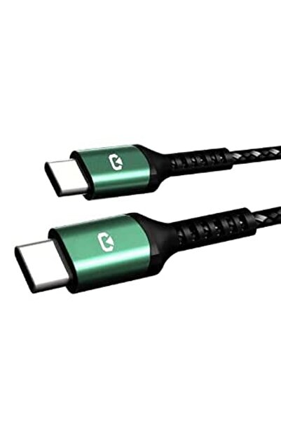GENERAL كيبل USB C الى USB C من تليدا، كيبل شحن سريع 480 ميجابت في الثانية مع...