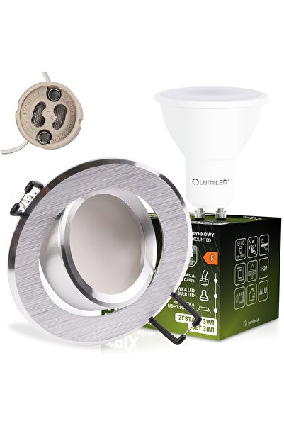 Lumiled Corp de iluminat încastrat cu halogen, rotund, orientabil, TRIX 3 în ...