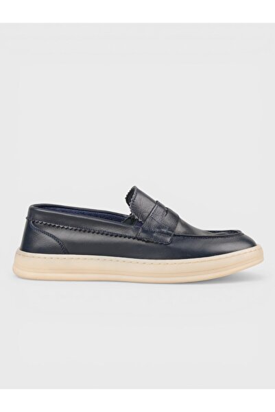 Sadık Yılmaz Men's Summer Casual Shoes - 146 27606 - Navy Blue