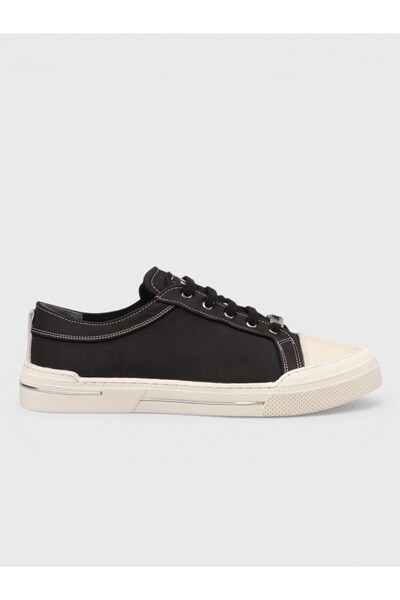 Sadık Yılmaz Men's Summer Casual Shoes - 146 28404 - Cream-Black