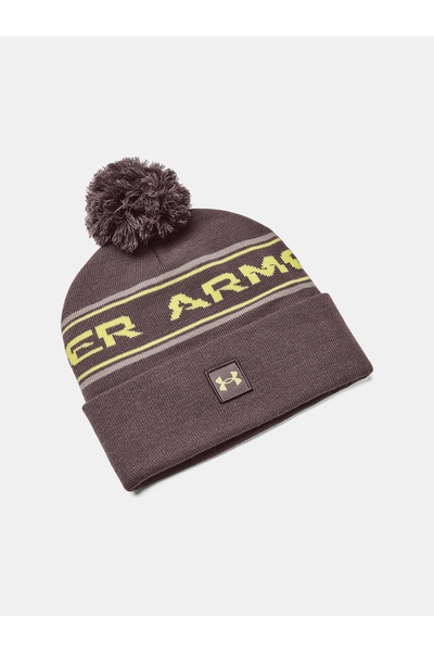 Under Armour UA Căciulă tip beanie pentru bărbați Halftime Pom - Gri - Căciul...