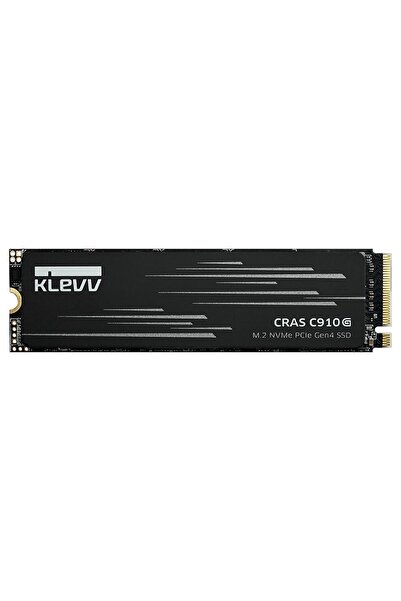 KLEVV CRAS 910G 1TB NVMe PCIe Gen4 x4 Okuma 5000MB – Yazma 4800MB NVMe M.2 SS...