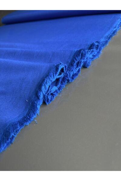 Kumaş sever Vibrant Blue Color Denim Fabric by the Yard for Pants, Jackets, Vests, Skirts, Clothing Fabric