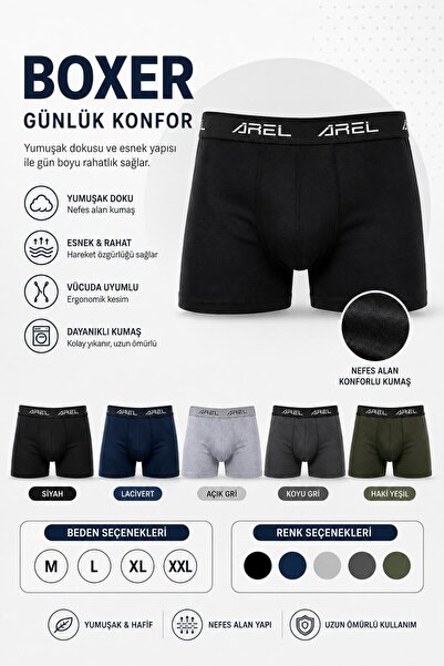 Siyah Erkek Boxer
