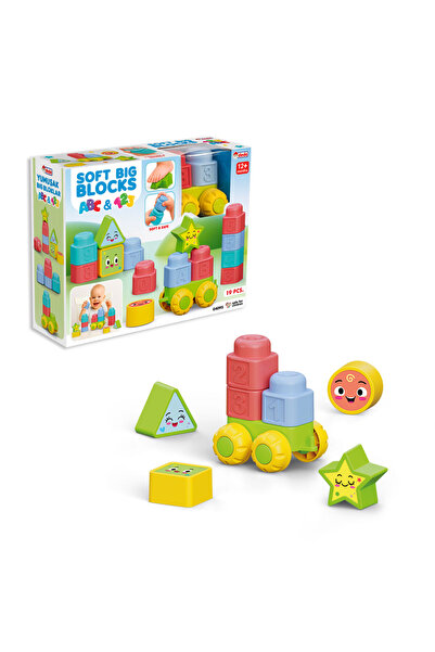 DEDE Yumuşak Big Bloklar ABC & 123 / Soft Big Blocks ABC & 123