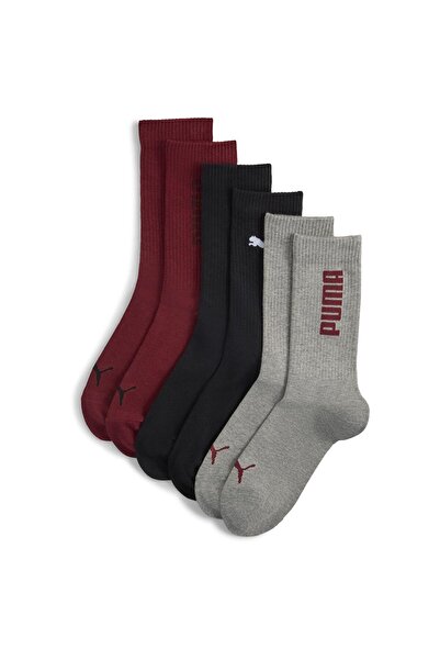 Puma Κάλτσες με λογότυπο και ριμπ ύφανση (3 ζευγάρια)