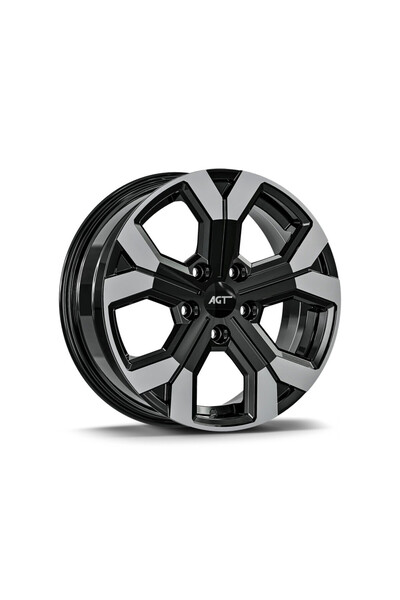AGT Jante 17x6.5 ET32 5x114.3 diamond cut compatibile Dacia Renault Nissan To...