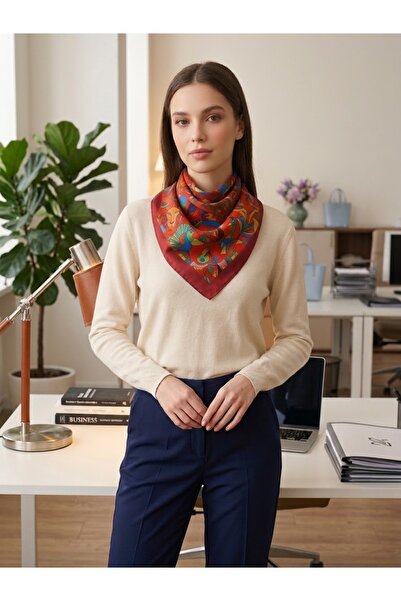 Genel Markalar Soft Touch Fular - Mosaic