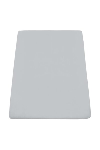 Heinner Home Cearșaf cu elastic Nature 180x200x30 cm, 100% bumbac 144TC, gri