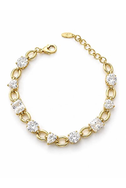 CHARMLUCKY Special Series Heart Baget Stone Bracelet