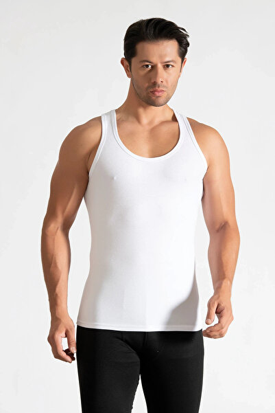 Tutku 6-Pack Men's Ribbed Sports Undershirts