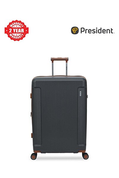 President Premium single Piece PP trolley 28" inch 9898-GREY