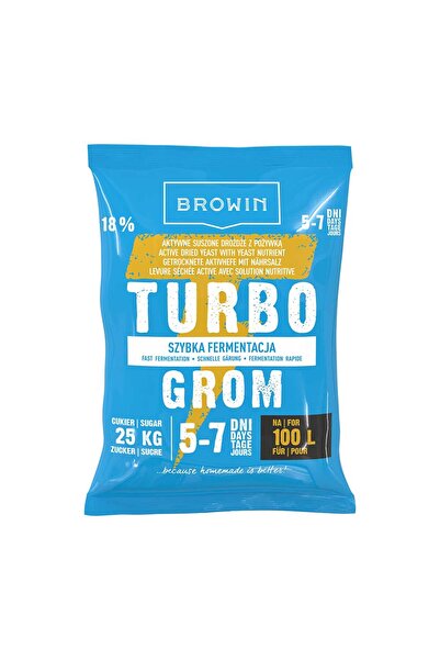 Browin Turbo Grom drojdie de distilerie 5-7 zile 100L