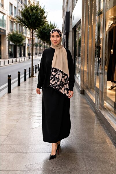 Differenza Twill Rose Scarf Combed Cotton Shawl - Sweet Mink