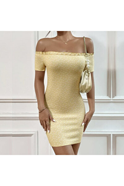dorbe Women's Off-shoulder Short sleeve Dress