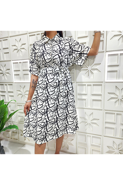 dorbe Women's Geometric pattern Dress