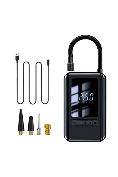 OneStore Pompă de aer electrică portabilă pentru mașină 150 PSI (10.3 Bar), C...