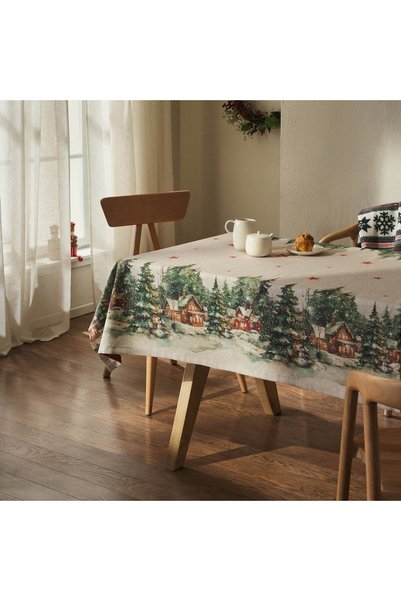 Gofis Home Χριστουγεννιάτικο Τραπεζομάντηλο 205 Multi 135X180cm