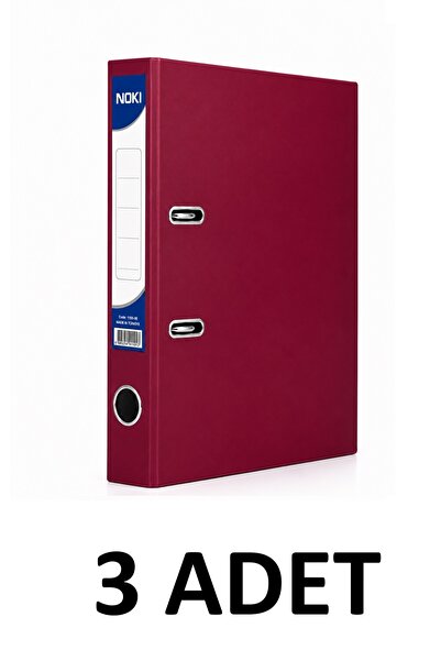 Noki 3 Narrow Plastic Folders A4 Folders