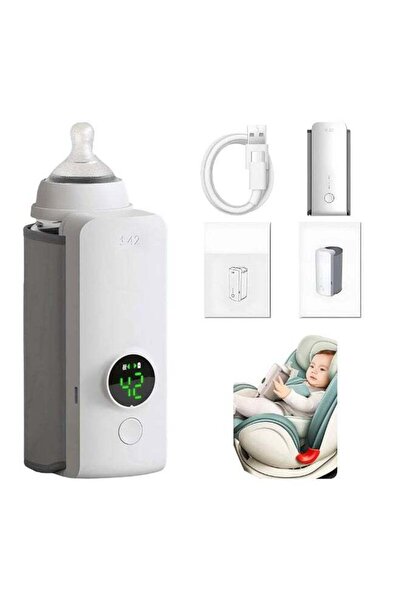 PopZa Travel-Friendly Bottle Warmer with Rapid Heat & Digital Temp Monitor