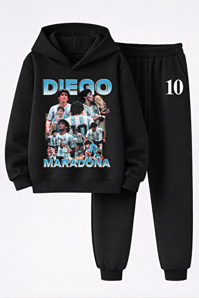MAGORS Diego Armando Maradona Printed 3-Yarn Quality Sweatshirt and Trackpant...