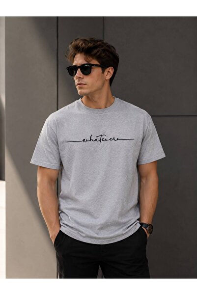 ENB1R MODA Unisex Basic Regular Fit Μπλουζάκι με λαιμόκοψη ποδηλάτου, κοντό μ...