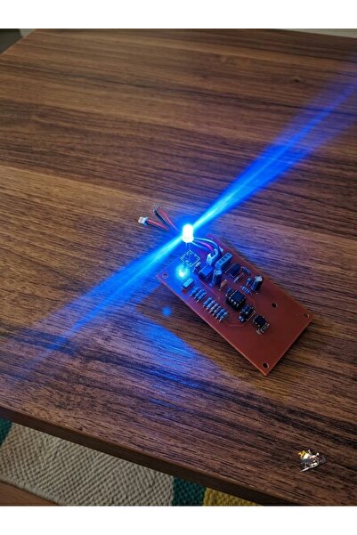 Hmc GARAGE 5 mm MAVİ LED DİYOT ŞEFFAF KILIF ( 10 ) adet DİKKAT!!! DİRENÇLE KU...