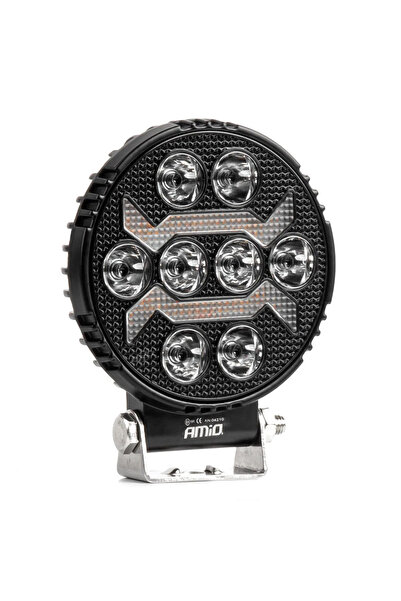 AMIO Στρογγυλός Προβολέας Εργασίας LED 54W 9-36V 10.000lm 6.500K Awl69 1 Τεμά...