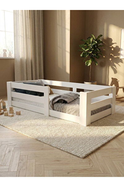 Ninnimo Montessori Beyaz Mdf Karyola MY19