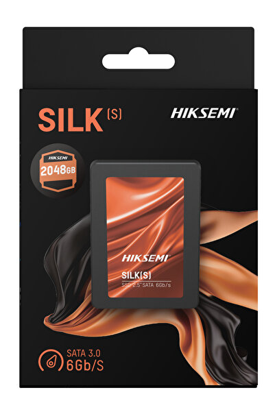 Hiksemi SILK(S) 2TB 2.5" SATA 3.0 SSD 550MB/s Okuma 510MB/s Yazma