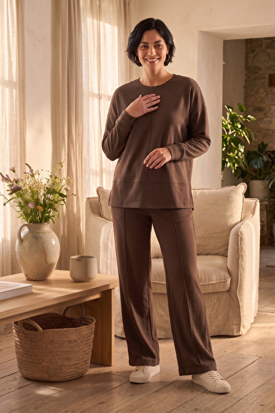 HÇ Hülya Çelik KİDSWEAR 2018 Women's Plus Size Tracksuit Set