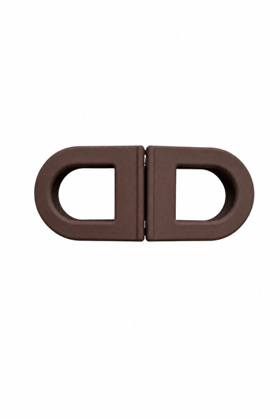 Jack Ferrero Stylish Brown D Shape Hair Clip for Women Daily and Special Use