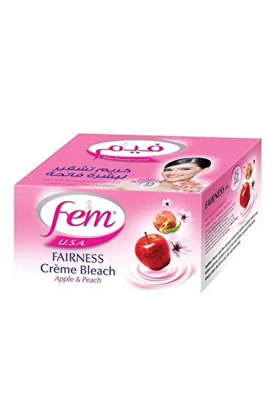 Femusa fem U.S.A Fairness Apple And Peach Cream Bleach 50g