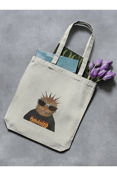 redame Cat Cool Funny Fun Pinterest Minimalist Text Slogan Cloth Bag Tote Bag