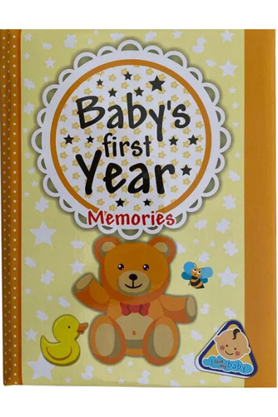 FUTURE Baby's First Year Memories-yellow