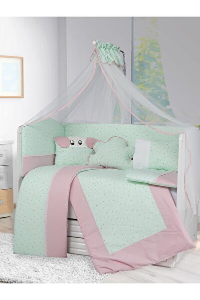 Aras Bebe Joli Sleeping Set 70X130 cm - Green