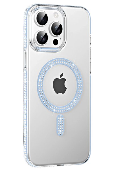 Joko ZNGZRMLL غطاء Magsafe لهاتف iPhone 15 Pro Move Stone (171428) - أزرق