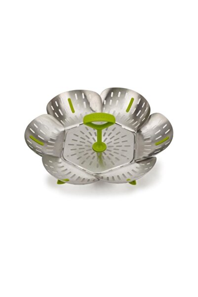 Joseph Joseph Aparat de gătit cu aburi, Joseph&Joseph, Oțel inoxidabil, Verde